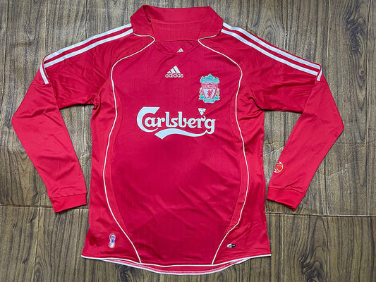Maillot rétro Liverpool Domicile Manches longues 2006/08