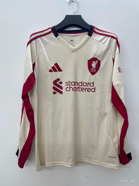 Fans Version 25/26 Liverpool away long-sleeved
