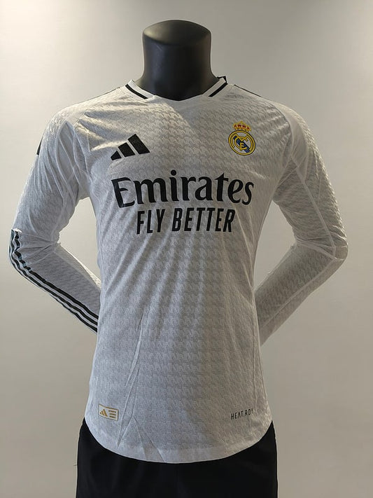 Maillot domicile à manches longues Real Madrid version joueur 24/25