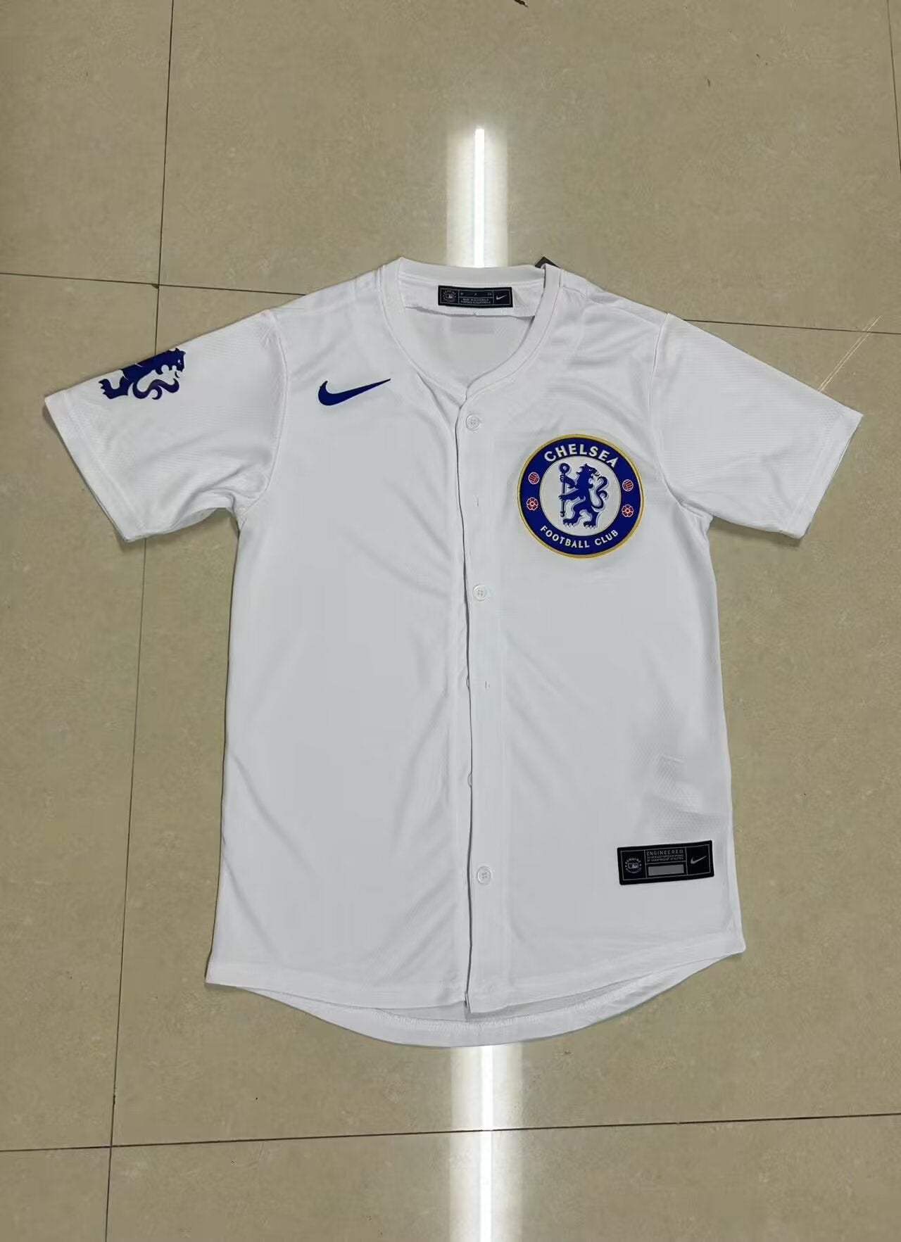 Maillot de baseball Chelsea blanc version fans 25/26