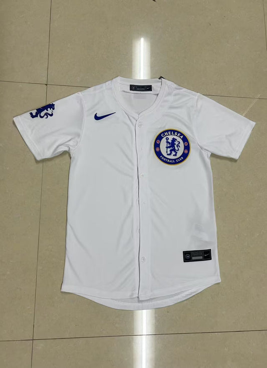 Maillot de baseball Chelsea blanc version fans 25/26