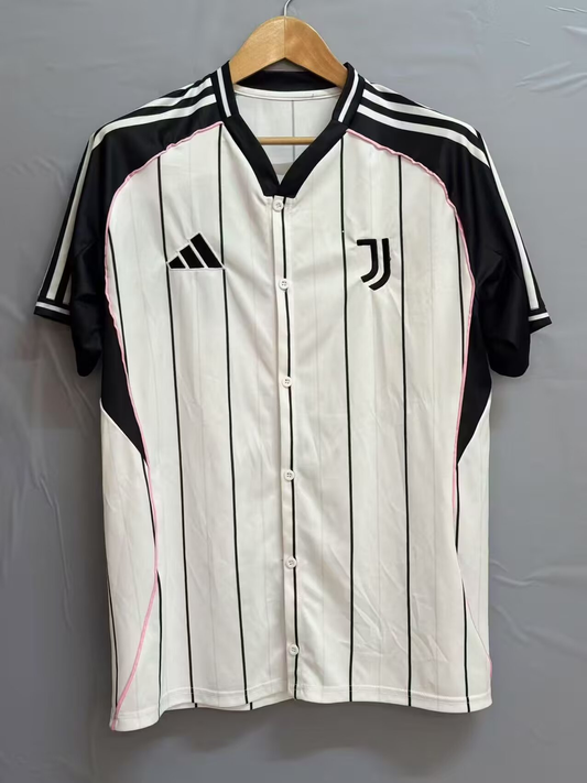 Maillot de baseball Juventus version fans 25/26 blanc
