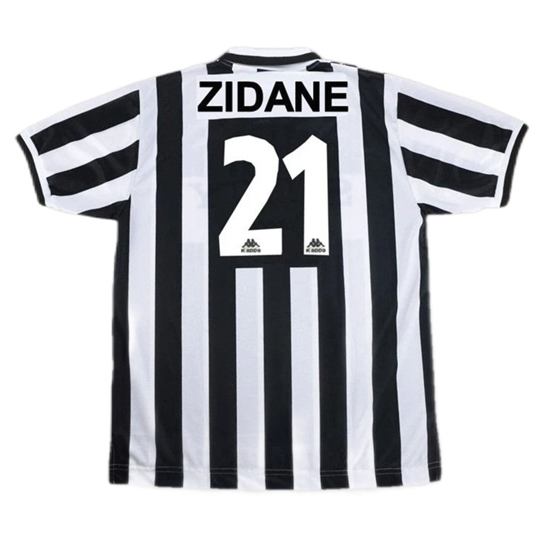 Maillot rétro domicile Zidane 21 Juventus 1996/97