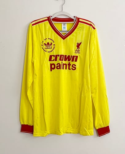 Maillot rétro à manches longues Liverpool 1985/86