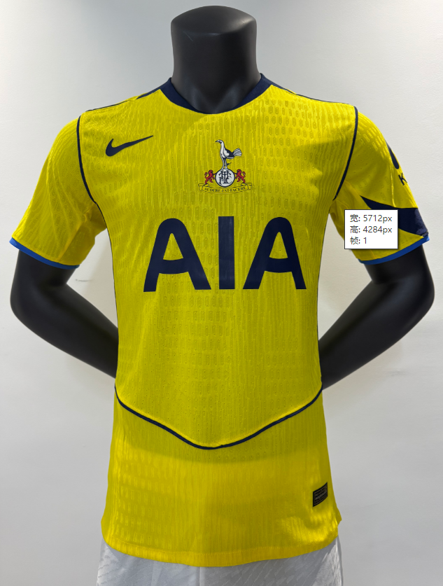 Version Joueur 25/26 Tottenham deuxième à l'extérieur