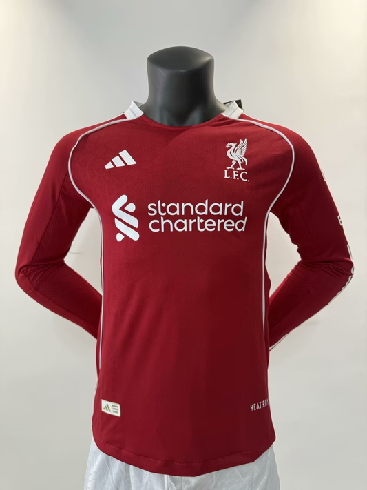 Maillot domicile manches longues Liverpool 25/26