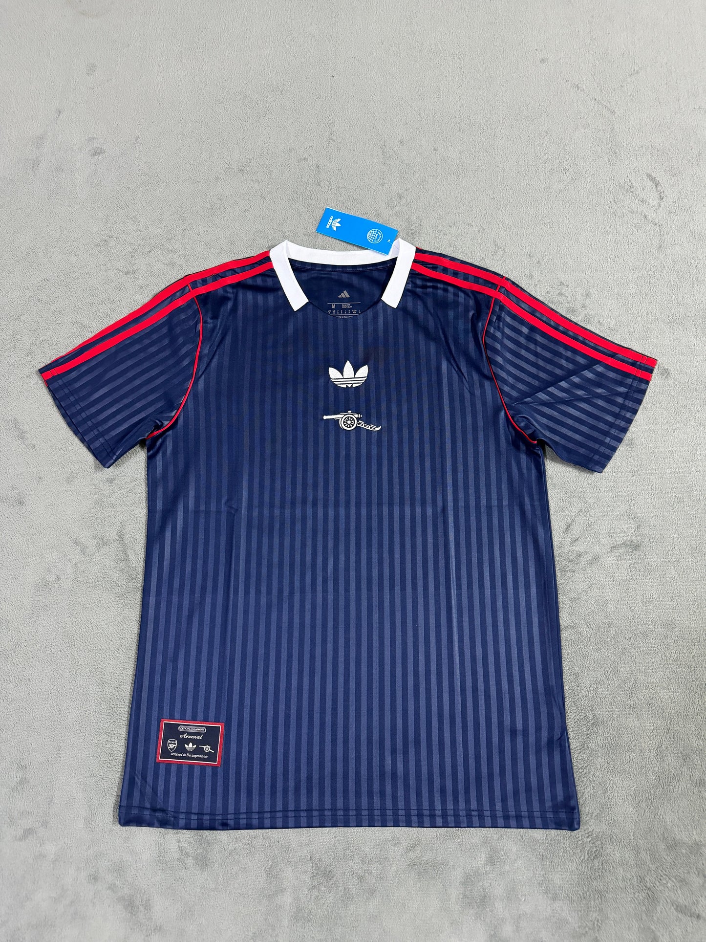 Fans Version 25/26Arsenal Retro T-shirt (Embroidered Edition)