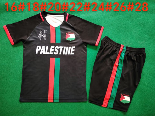 Kits Enfant 24/25 Palestine noir Anglais