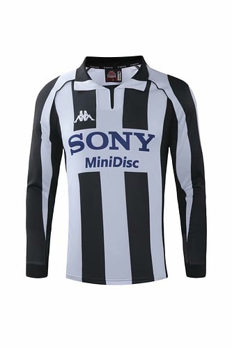 Maillot rétro 97/98 Juventus Domicile Manches longues