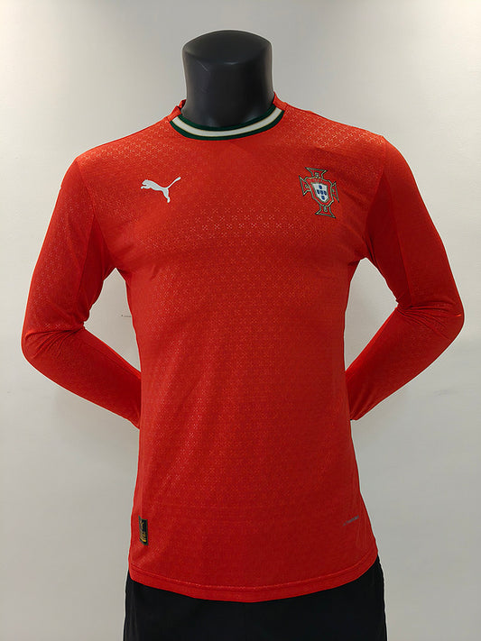 Maillot domicile Portugal à manches longues version joueur 25/26
