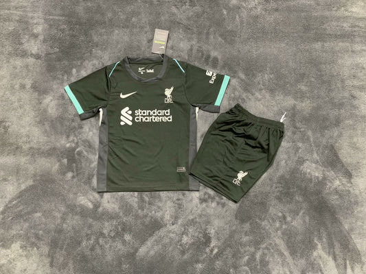 Maillots enfants 24/25 Liverpool extérieur