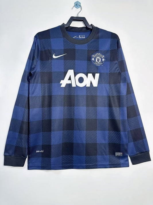 Maillot manches longues noir rétro Manchester United 2013/14