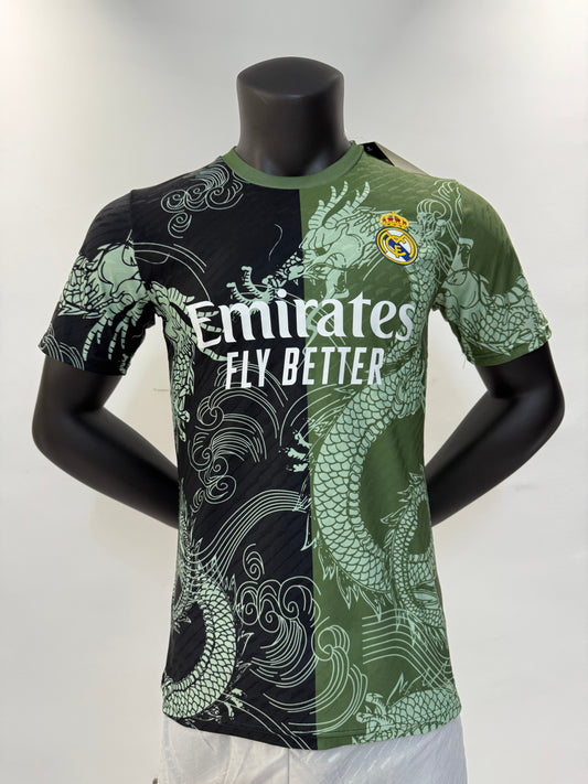25/26Real Madrid Black Green Special Edition