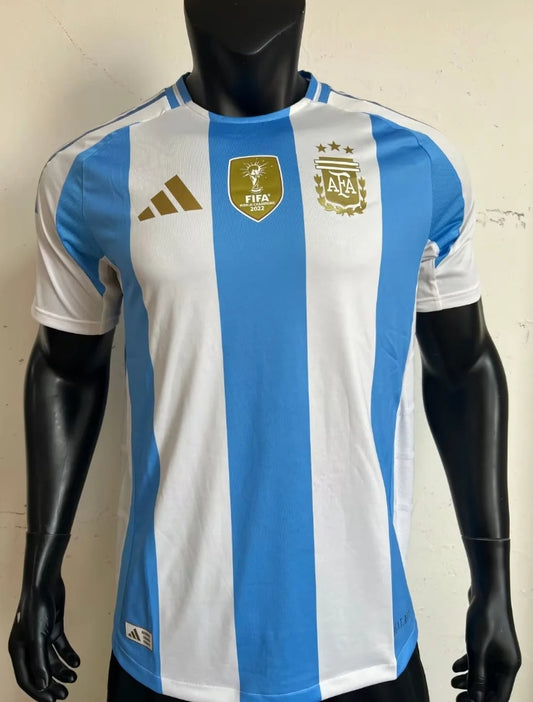 Maillot domicile Argentine Trois Étoiles version joueur 24/25