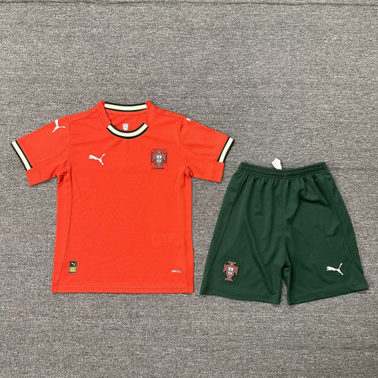 Maillots enfants domicile Portugal 25/26