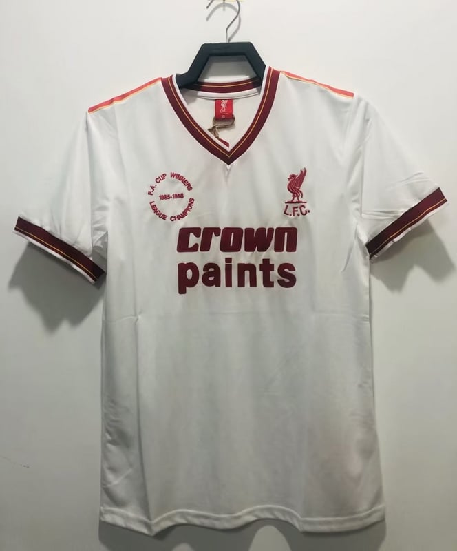 Rétro 1985/86 Liverpool Troisième Extérieur