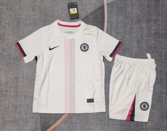 Maillots enfant Chelsea extérieur 25/26