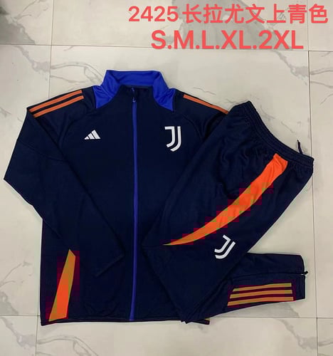 Ensembles de vestes cyan Juventus 24/25