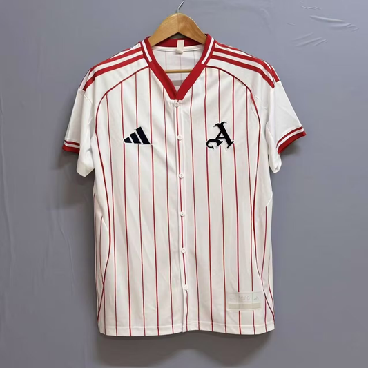 Maillot de baseball blanc Arsenal Version Fans 25/26