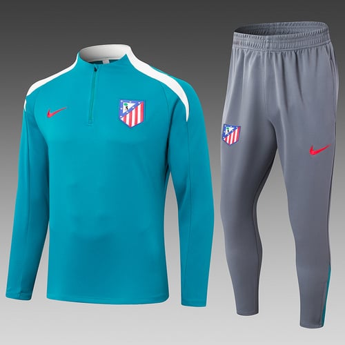 Survêtement demi-zip Atletico Madrid Lake Blue 24/25