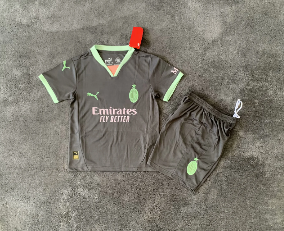 Kids Kits 24/25 AC Milan third away