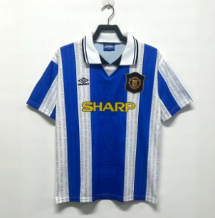Rétro 94/96 Manchester United Troisième Extérieur