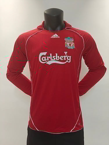 Maillot rétro Liverpool Domicile Manches longues 2006/07