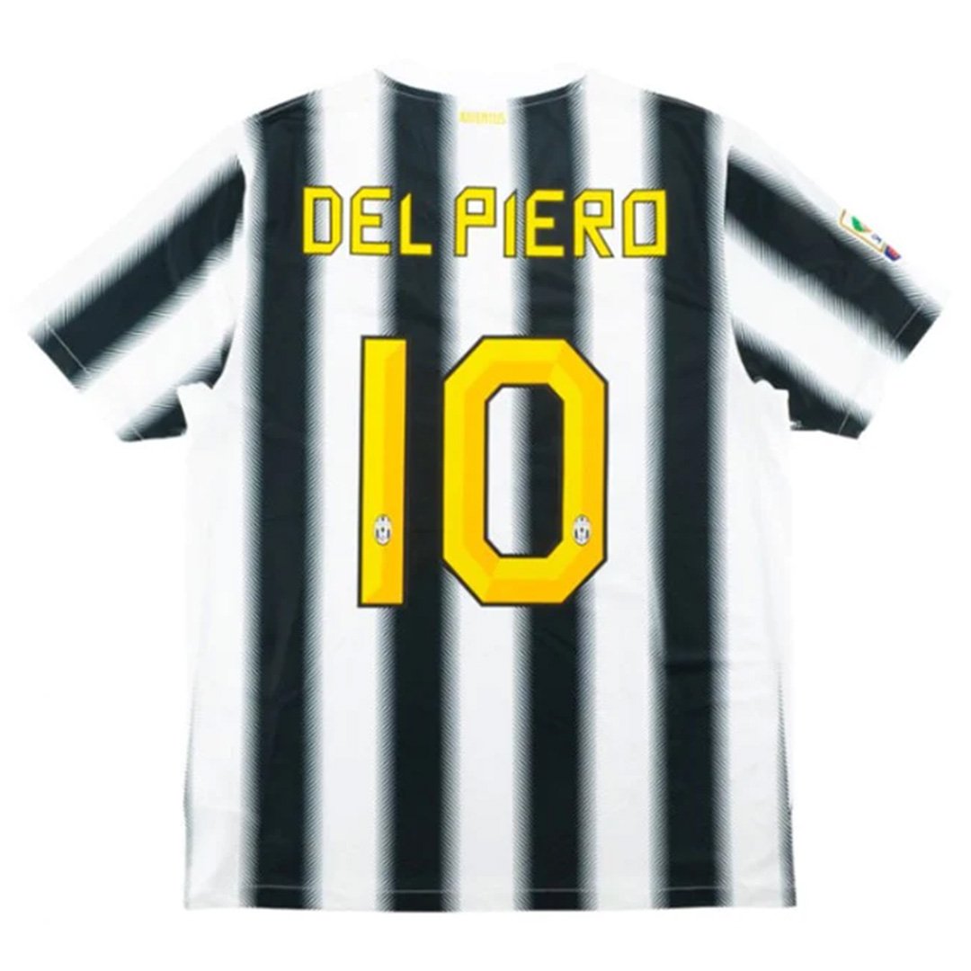 Del Piero 10 Maillot rétro Juventus Domicile 2011/12