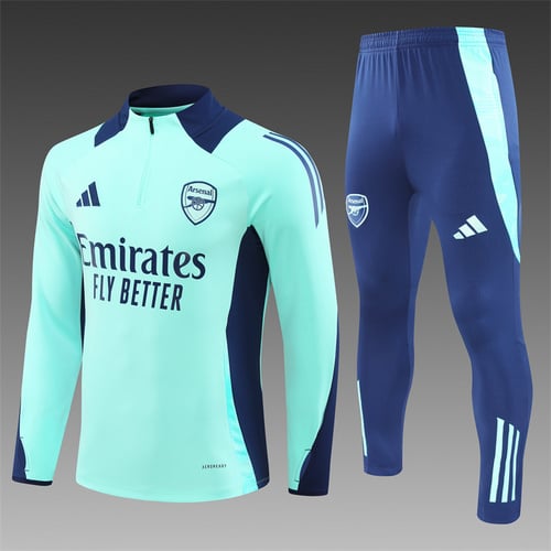 Survêtement demi-zip Arsenal Lake Blue 24/25