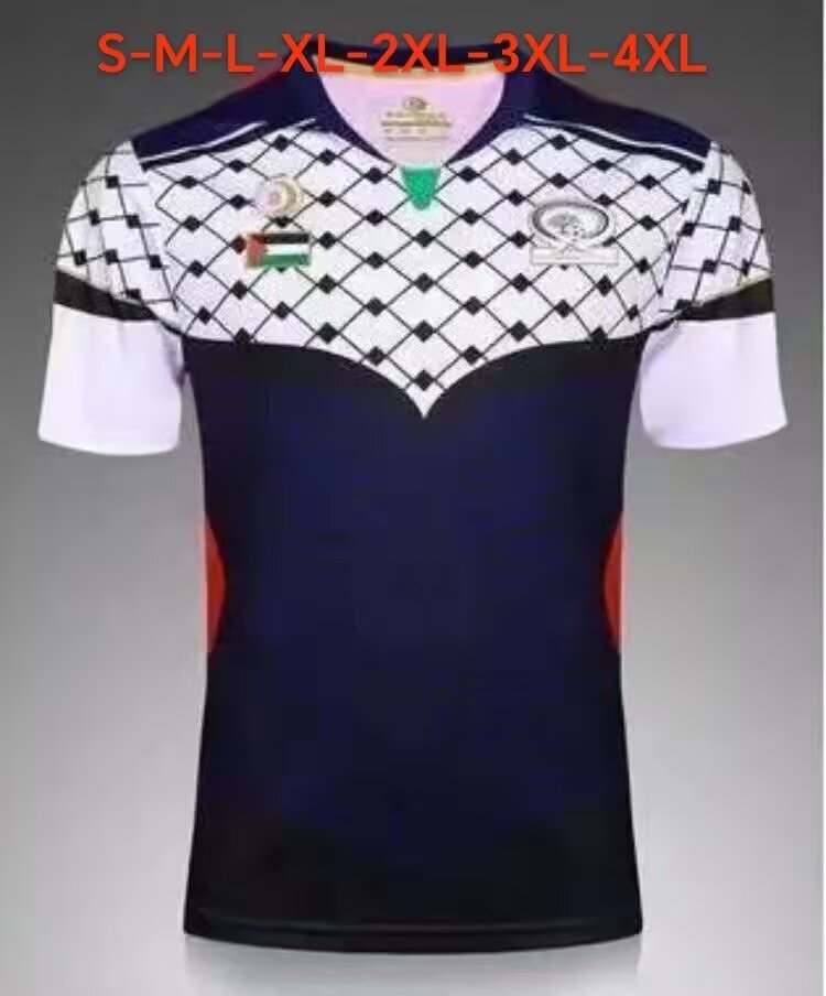 Rétro 16/17 Palestine bleu royal