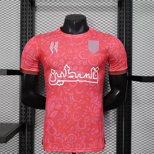 Version joueur 25/26 rose palestinien
