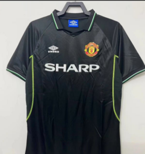 Rétro 98/99 Manchester United troisième extérieur