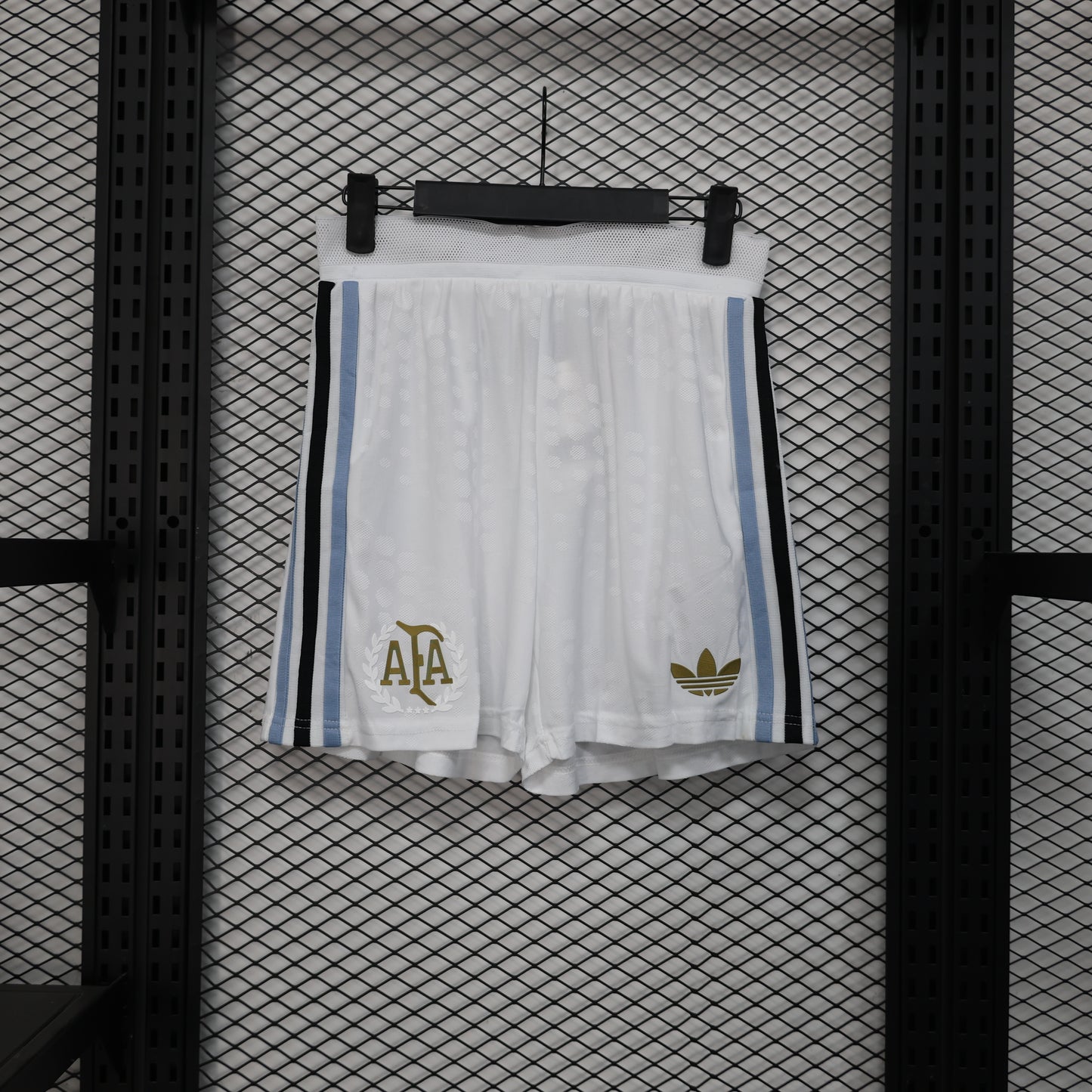 Short Argentine blanc version joueur 25/26