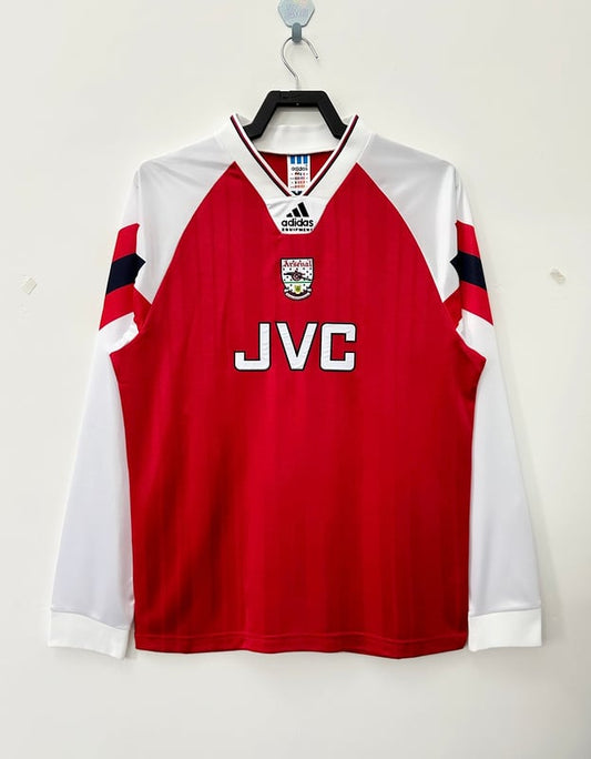 Maillot rétro 92/94 Arsenal domicile manches longues