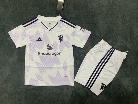 Maillots enfants Manchester United extérieur 25/26