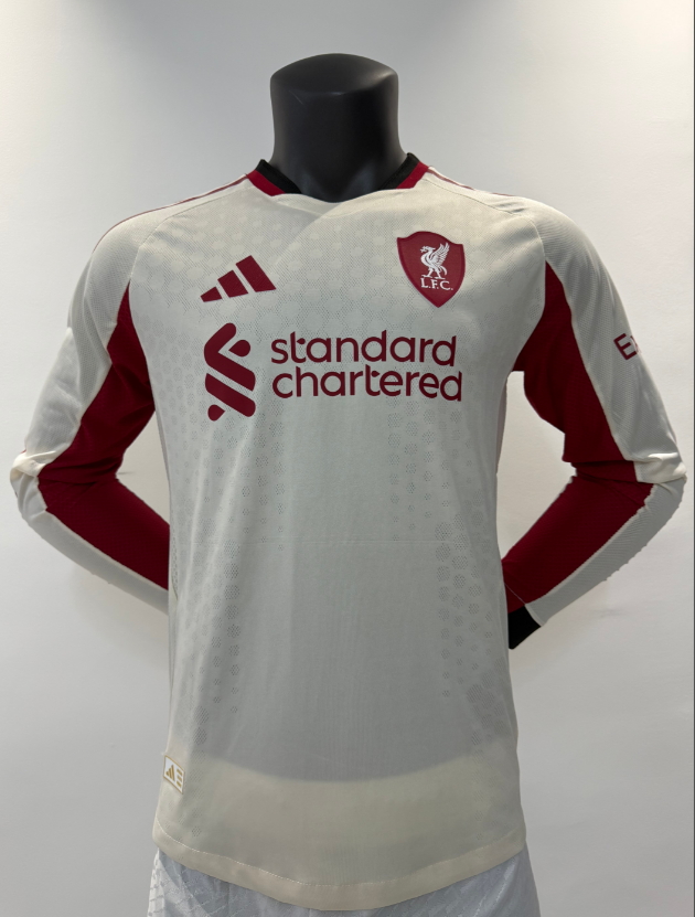 Player Version 25/26 Liverpool away long sleeved