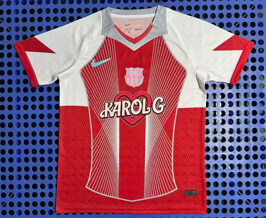 Édition spéciale en forme de cœur rouge de Barcelone Version 25/26