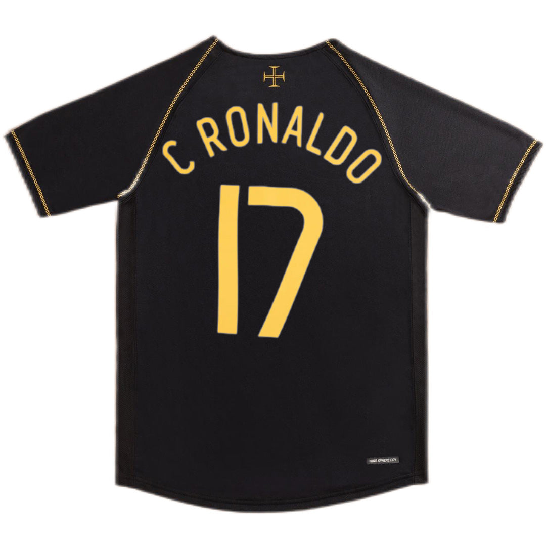 C.RONALDO 17 Maillot Rétro Portugal Extérieur Coupe du Monde 2006
