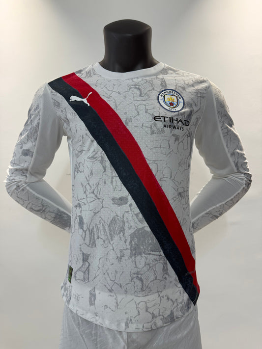 Maillot extérieur à manches longues Manchester City version joueur 25/26