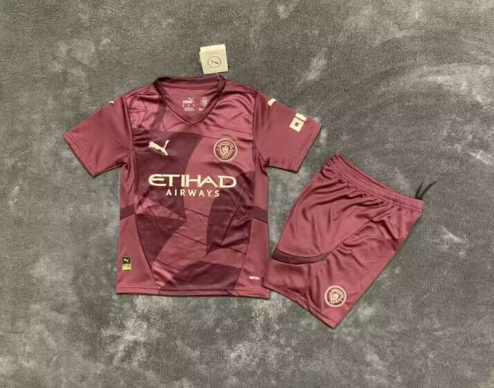Maillots enfant 24/25 Manchester City Third extérieur
