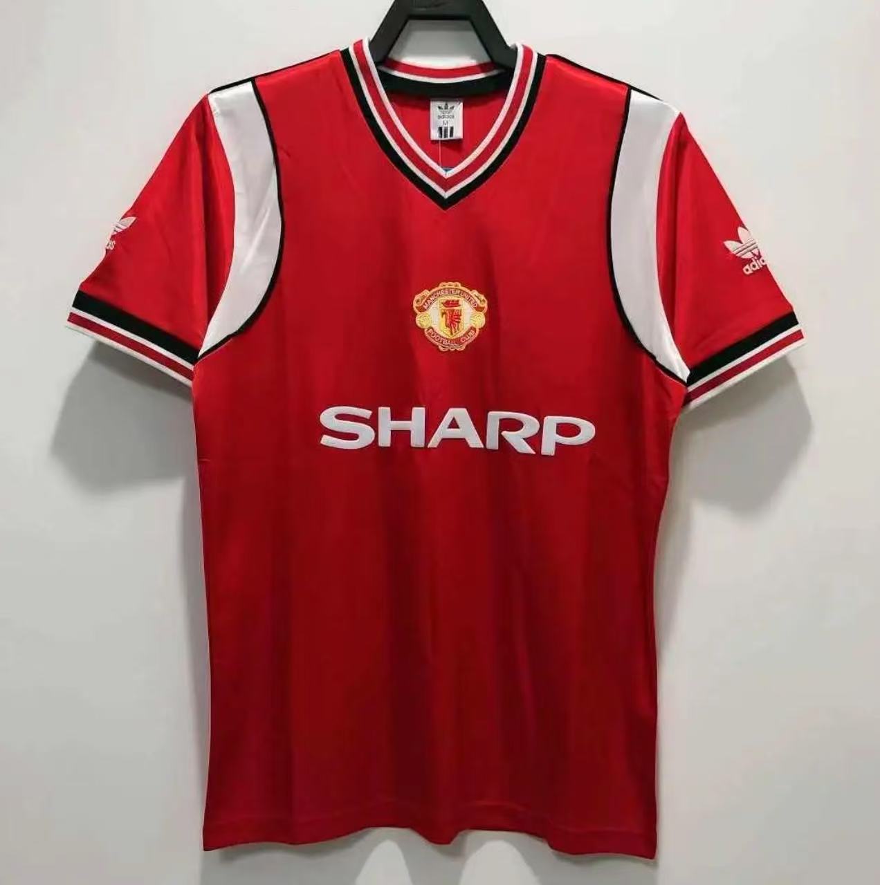 Rétro 1985 Manchester United Domicile