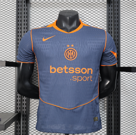Version Joueur 25/26 Inter Milan Deuxième à l'extérieur