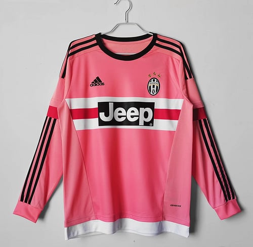 Maillot extérieur rétro à manches longues Juventus 15/16