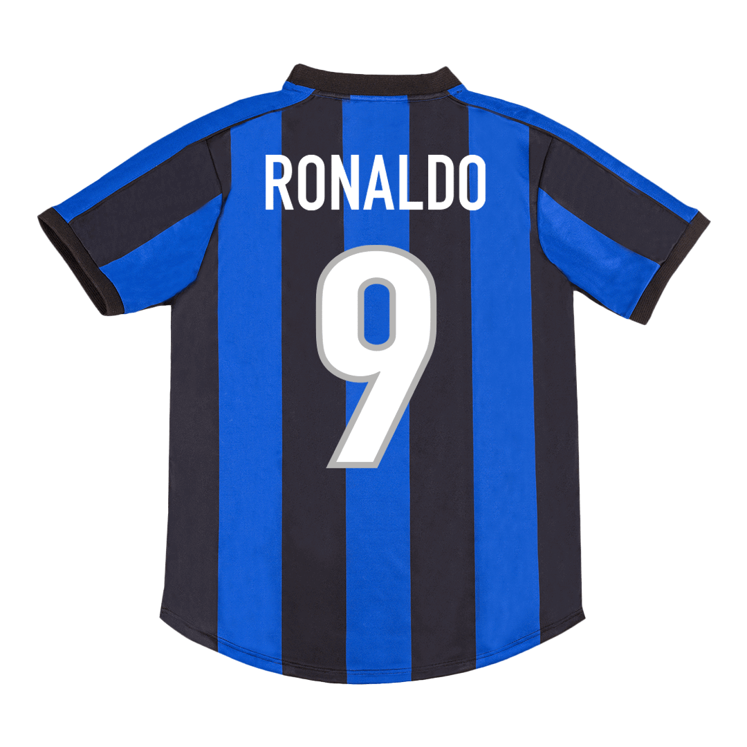 Maillot rétro domicile Inter Milan RONALDO 9 1999/00