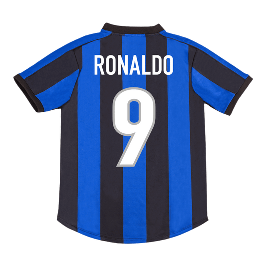 Maillot rétro domicile Inter Milan RONALDO 9 1999/00