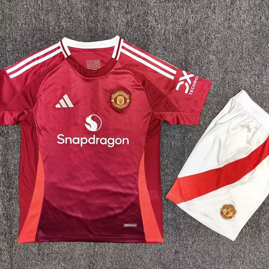 maillots enfants 24/25 Manchester United Domicile