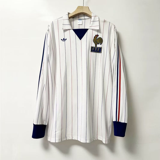 Maillot rétro 80/92 France Domicile Manches longues