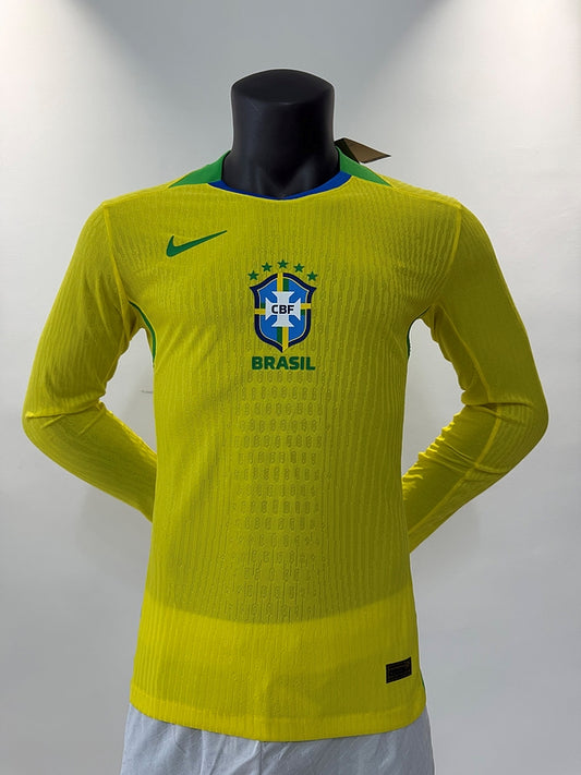 Maillot domicile à manches longues Brésil version joueur 25/26