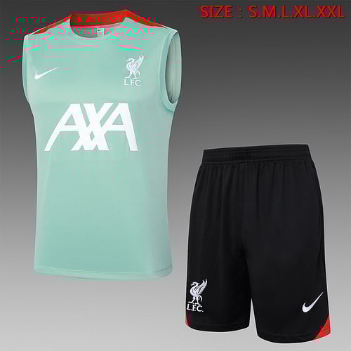 Gilet vert haricot Liverpool 24/25