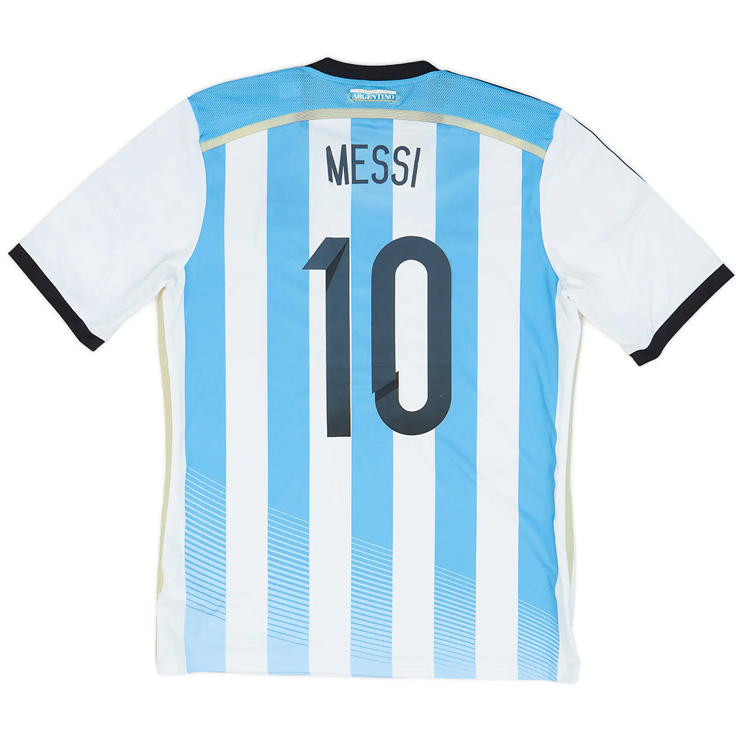 Maillot rétro Messi 10 Argentine domicile 2014/15